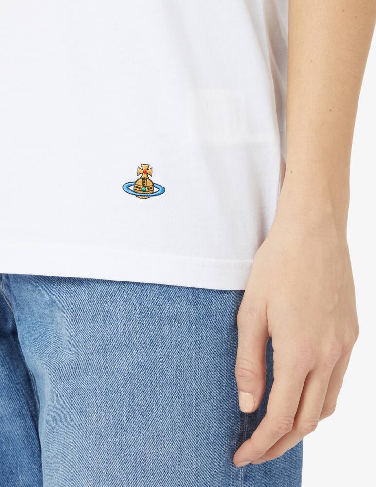 rinascente Vivienne Westwood Maglietta con catena Bone