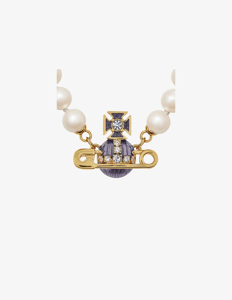 rinascente Vivienne Westwood Kitty pearl necklace