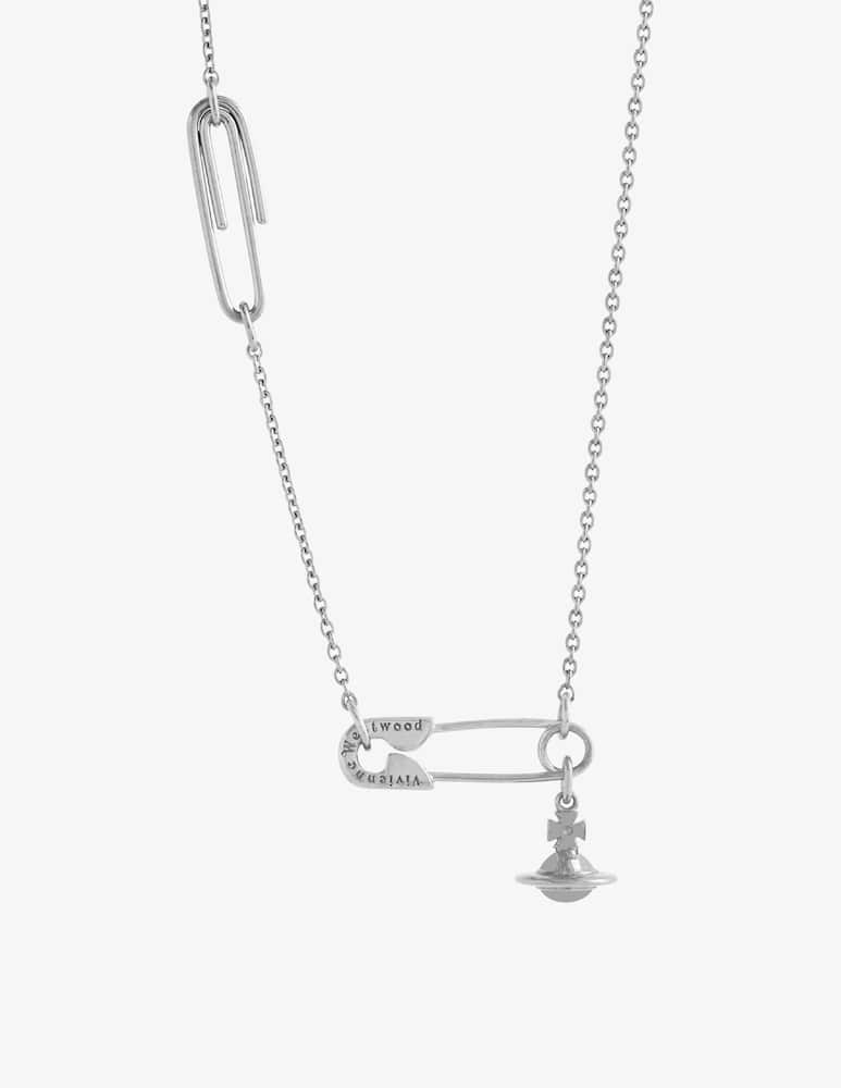 rinascente Vivienne Westwood Safety pin necklace