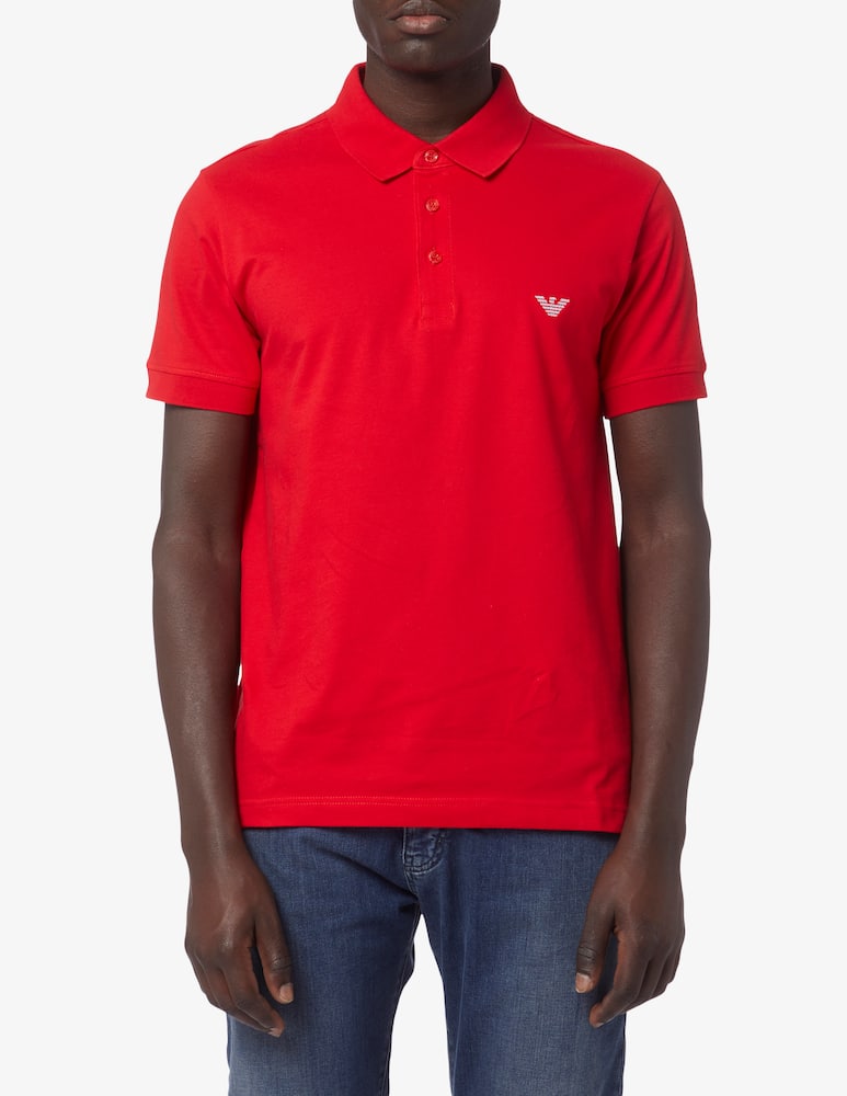 Emporio Armani Polo in cotone - immagine 1 Emporio Armani Polo in cotone - immagine 1