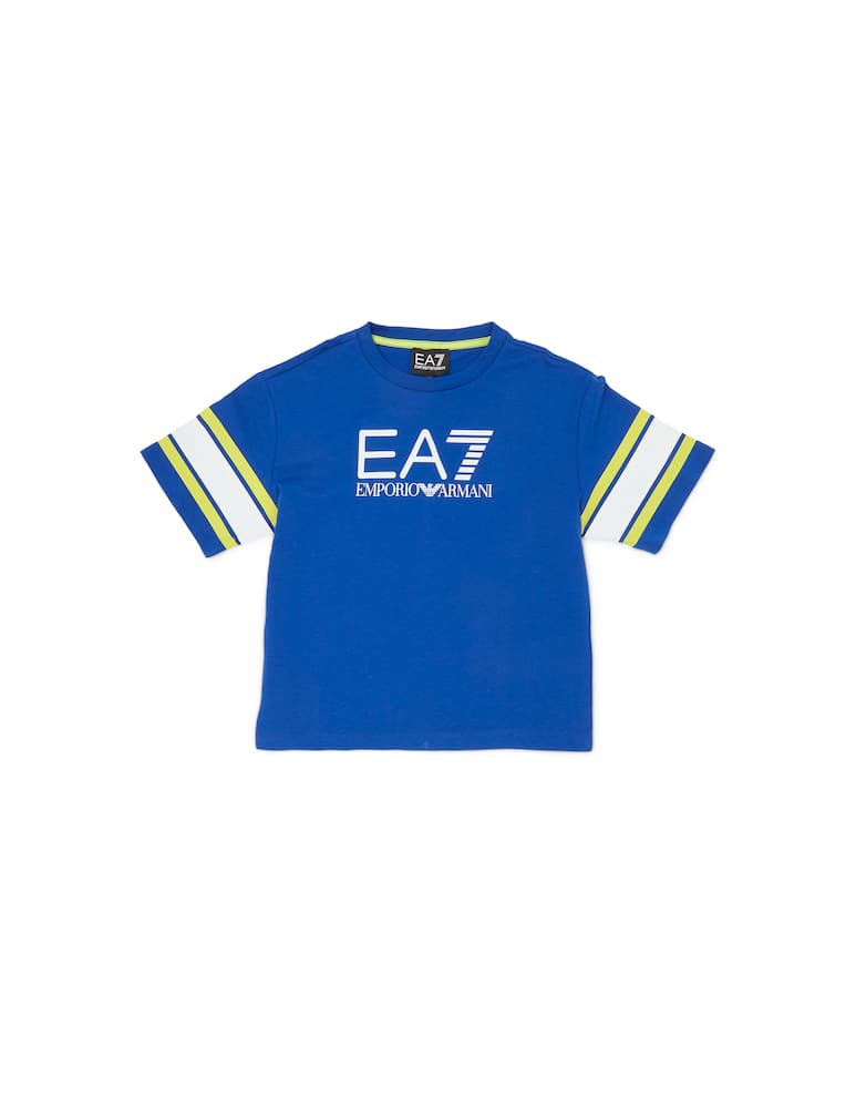 EA7 T-shirt in cotone - immagine 1 EA7 T-shirt in cotone - immagine 1