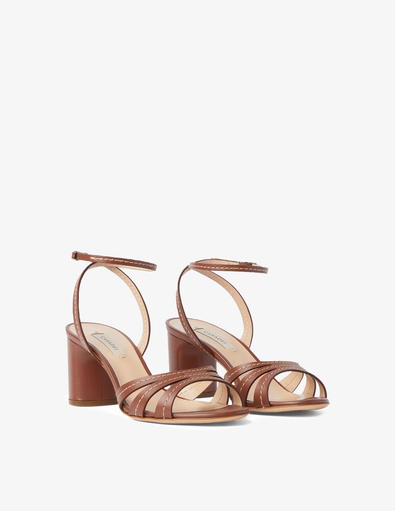 rinascente Casadei Aurora chunky sandals - brown