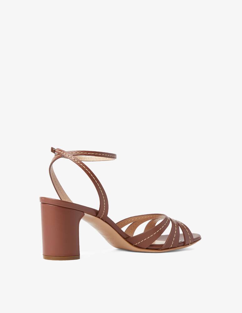 rinascente Casadei Aurora chunky sandals - brown