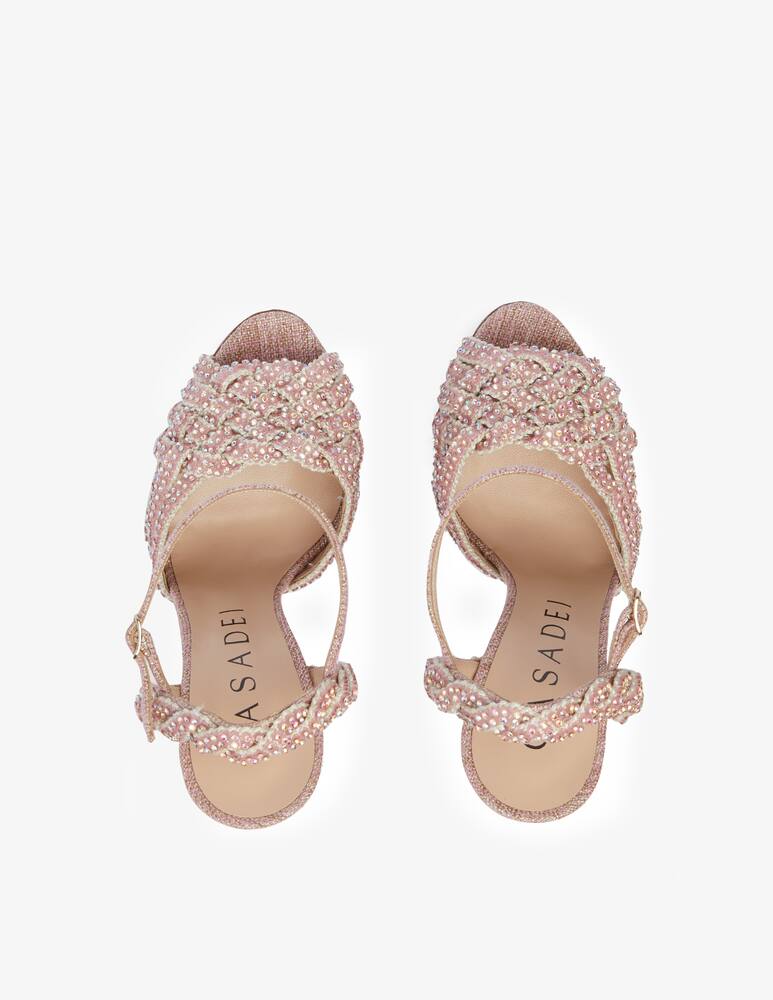 rinascente Casadei Sandali platform Flora - rosa