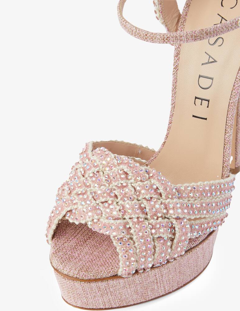 rinascente Casadei Sandali platform Flora - rosa