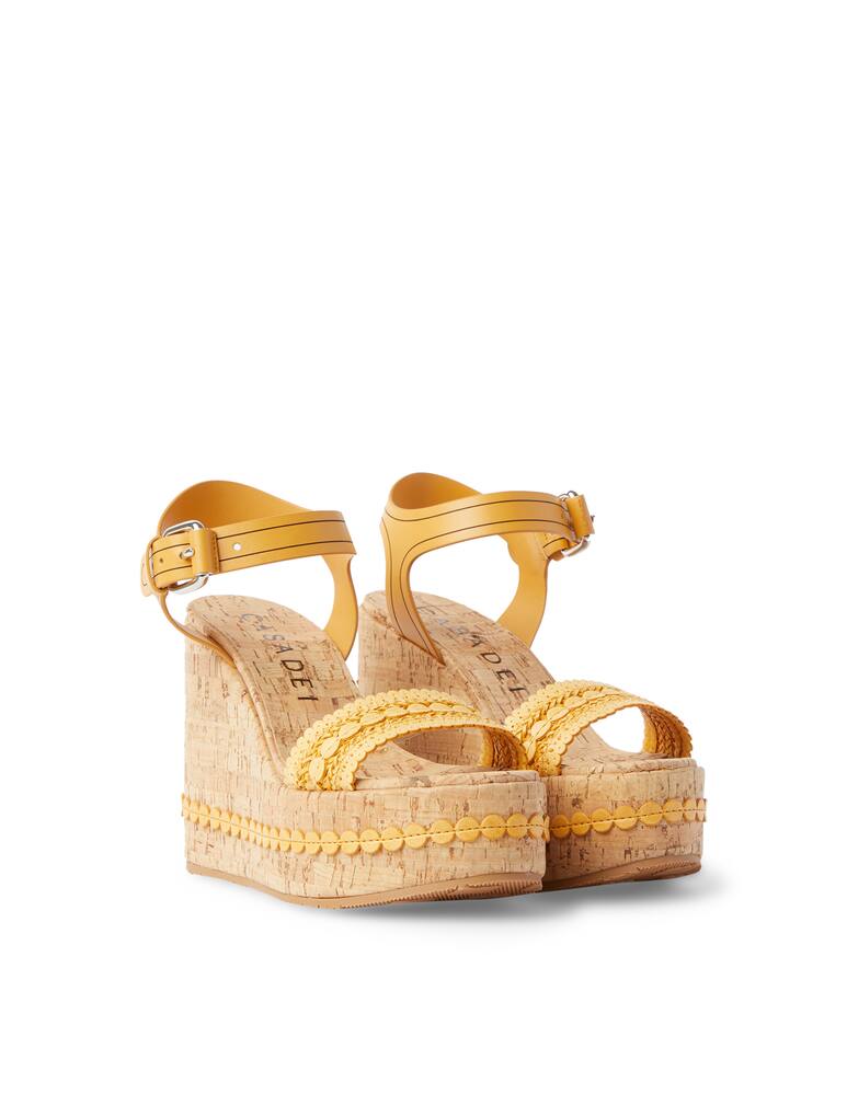 Casadei Sughero wedges - beige - picture 2 Casadei Sughero wedges - beige - picture 2