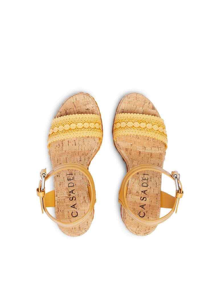 rinascente Casadei Sughero wedges - beige
