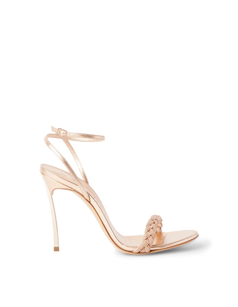 Casadei Blade heeled sandals - gold - picture 1 Casadei Blade heeled sandals - gold - picture 1