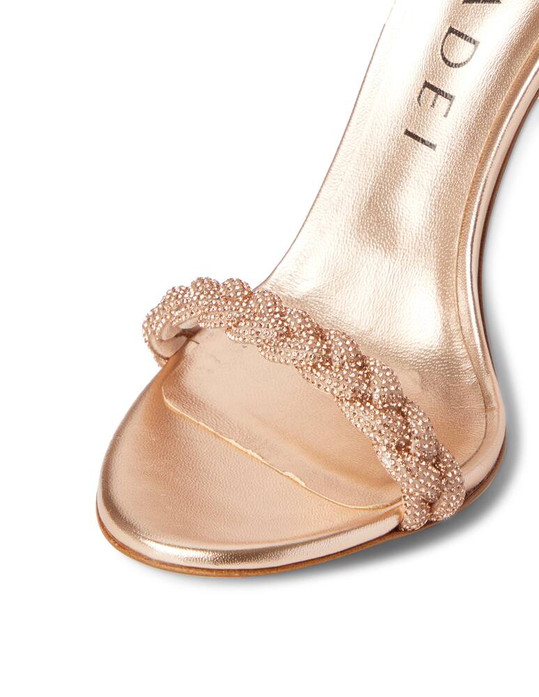 Casadei Blade heeled sandals - gold - picture 5 Casadei Blade heeled sandals - gold - picture 5