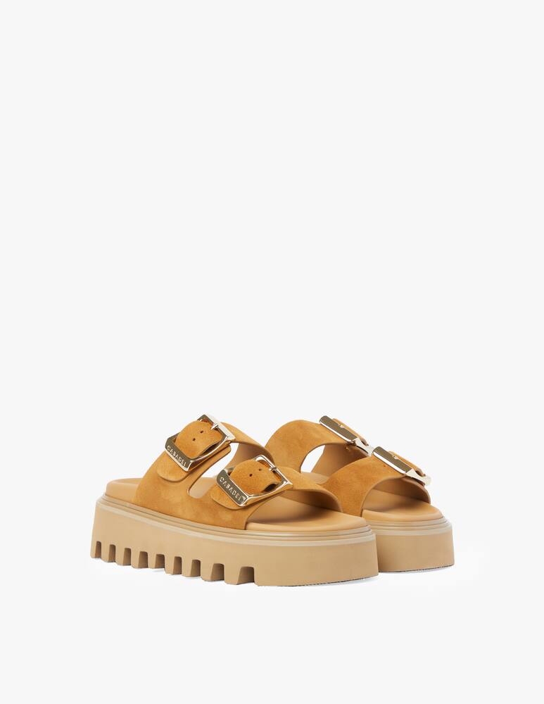 rinascente Casadei Flat sandals maxi sole - brown