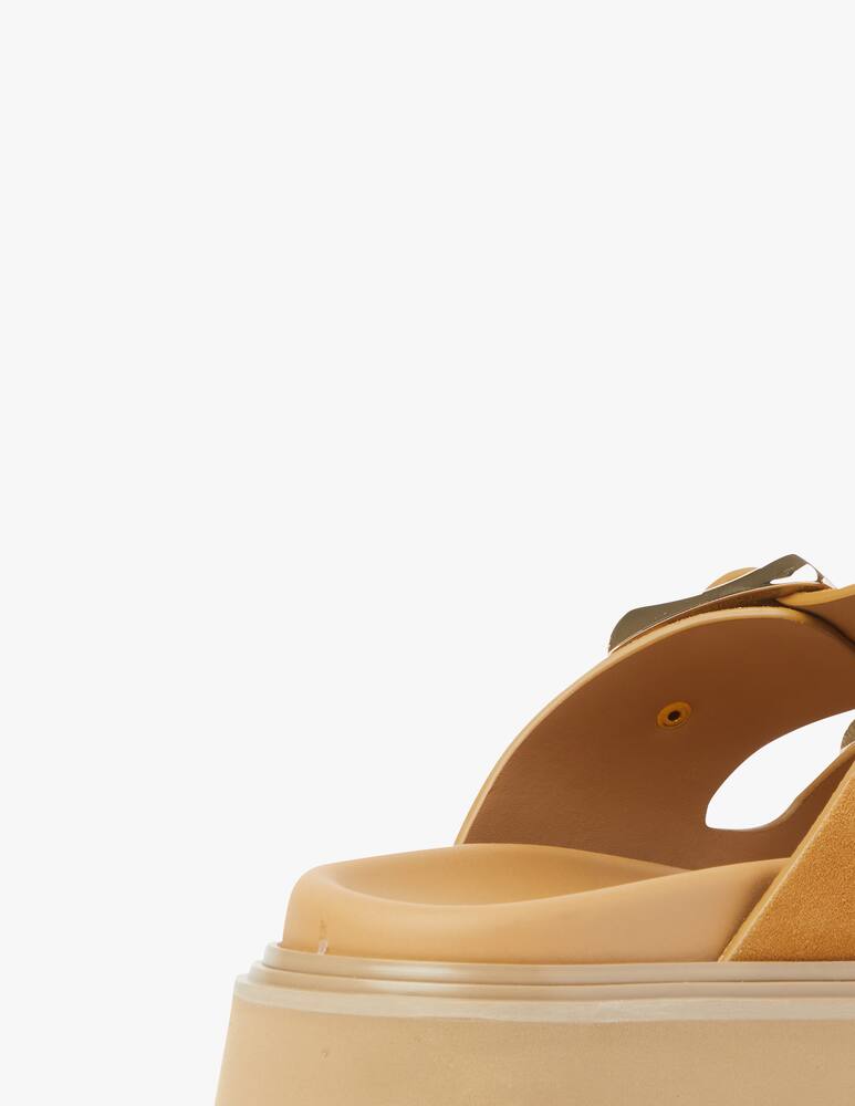 rinascente Casadei Flat sandals maxi sole - brown