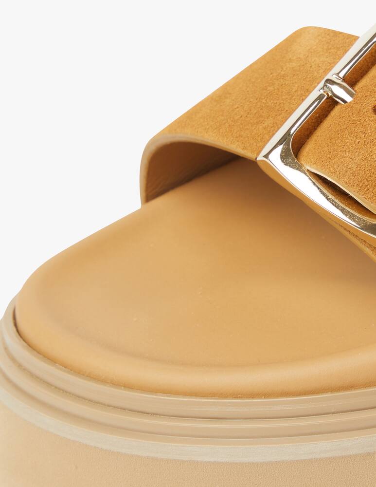 rinascente Casadei Flat sandals maxi sole - brown