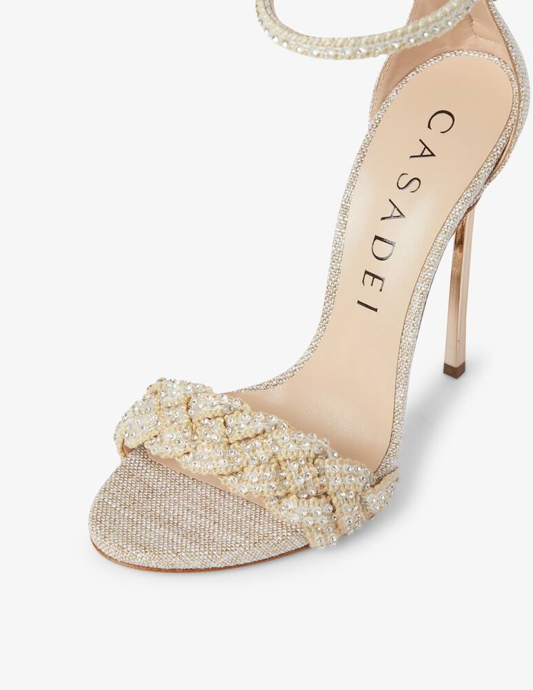 rinascente Casadei Blade heeled sandals - beige
