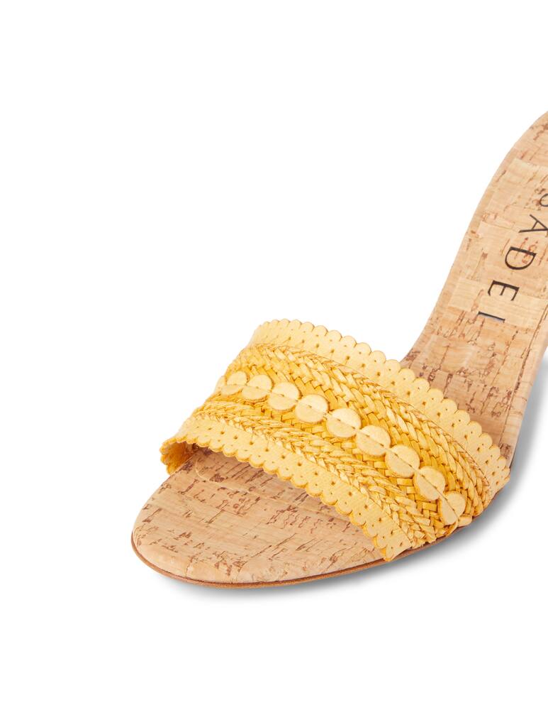rinascente Casadei Sughero heeled mules - yellow