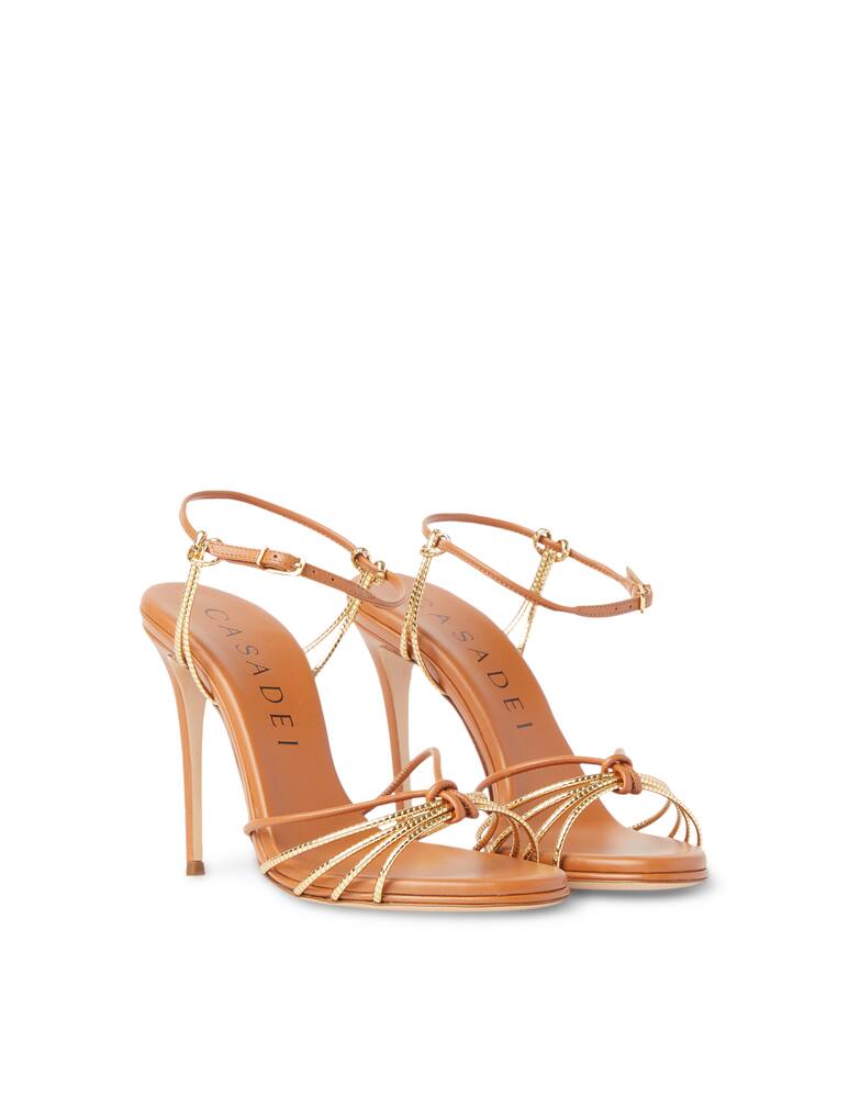 rinascente Casadei Giulia heeled sandals - beige