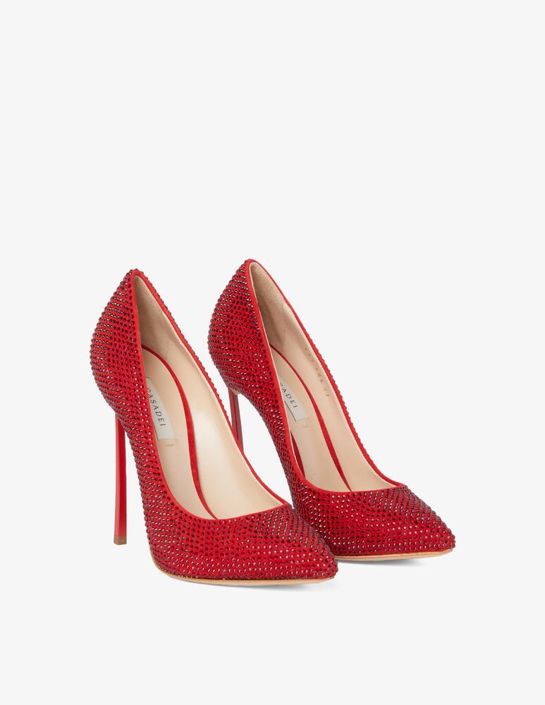 rinascente Casadei Cryst Blade pump - Red