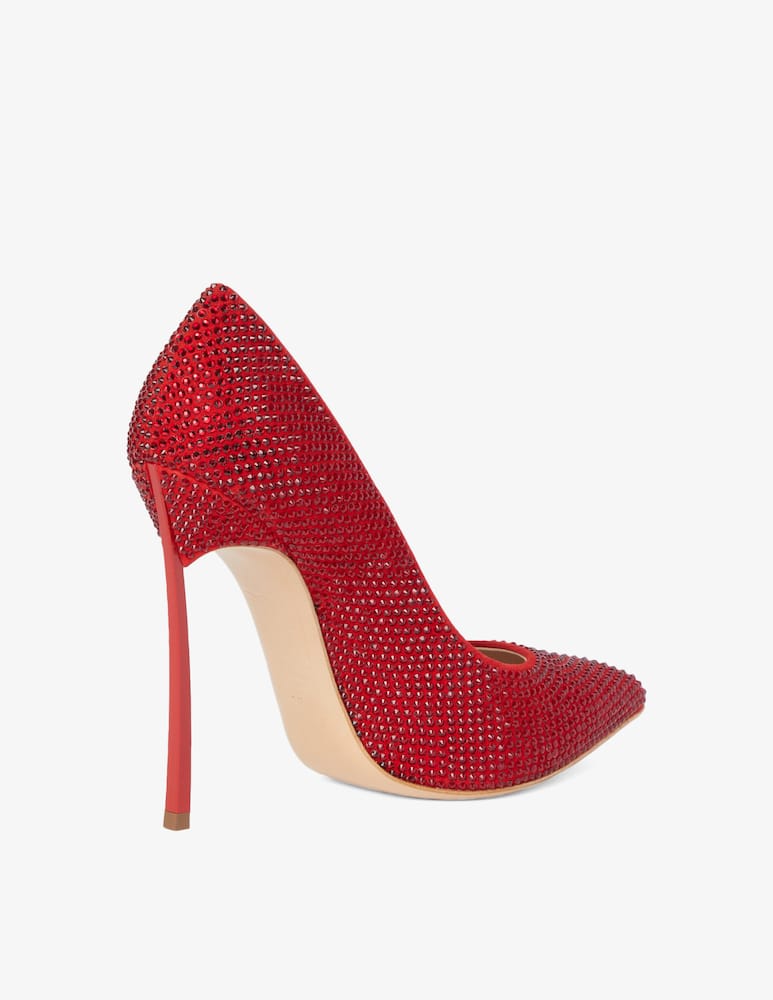 rinascente Casadei Cryst Blade pump - Red