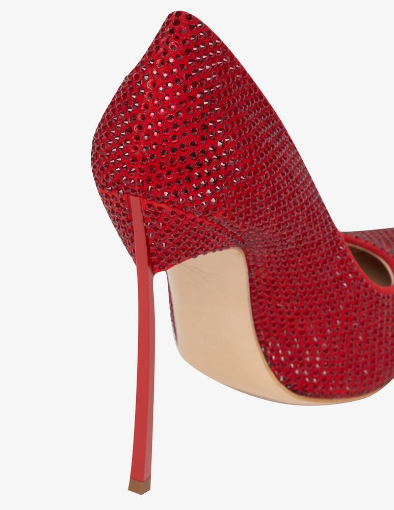 rinascente Casadei Cryst Blade pump - Red