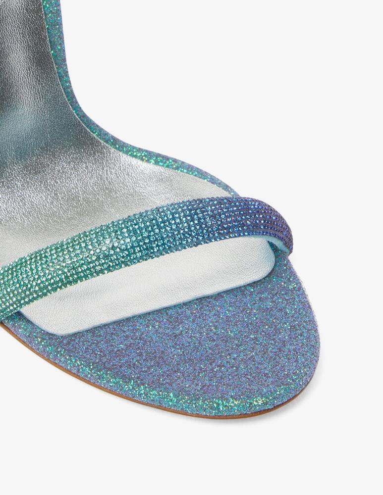 rinascente Casadei Hollywood glitter blade sandals