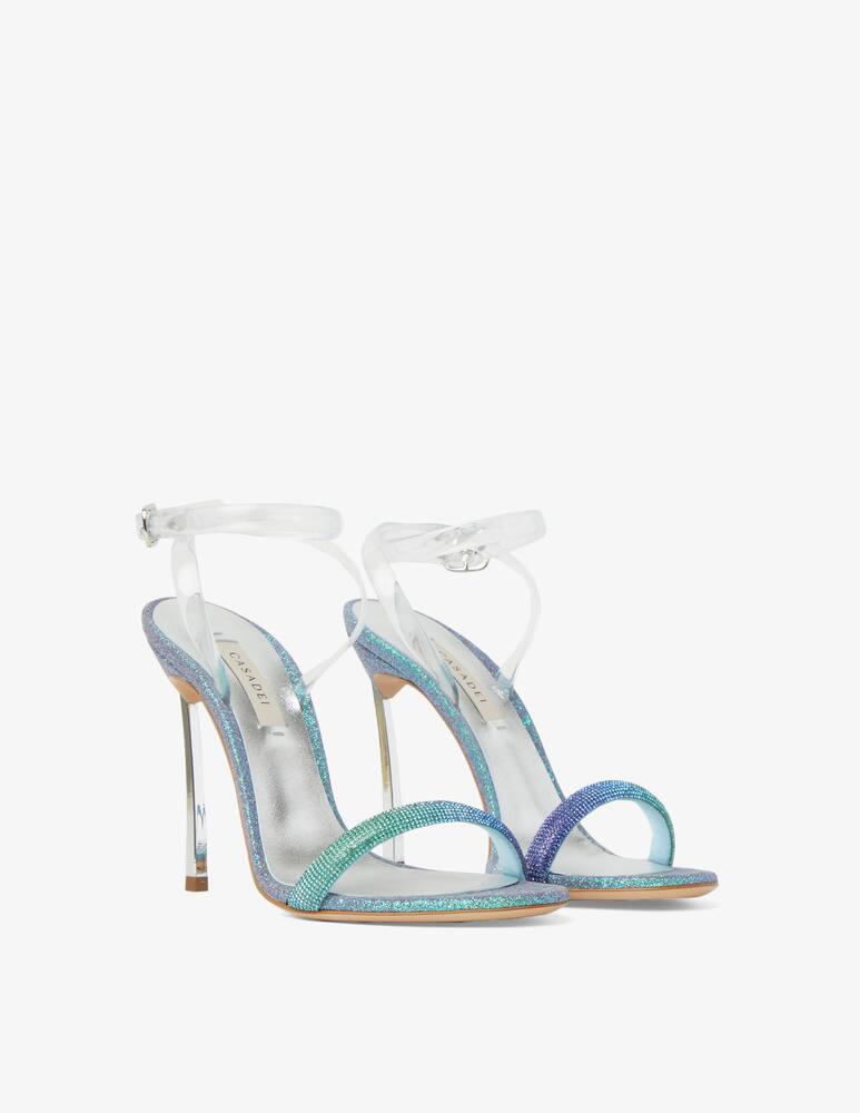 rinascente Casadei Hollywood glitter blade sandals
