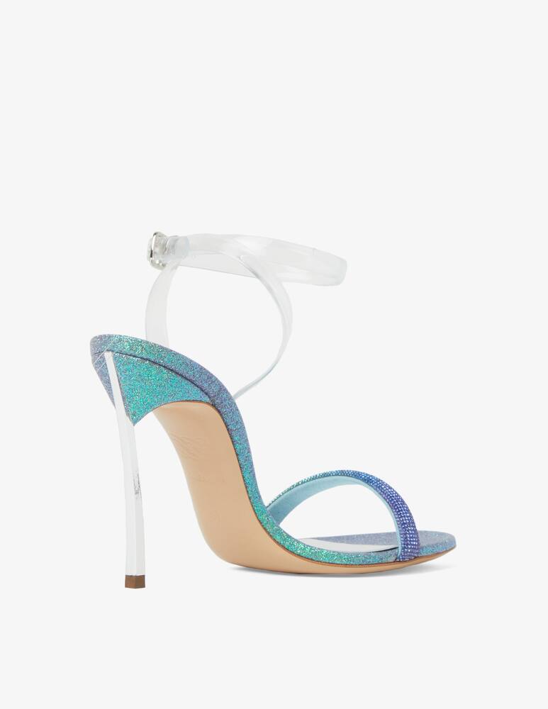 rinascente Casadei Hollywood glitter blade sandals