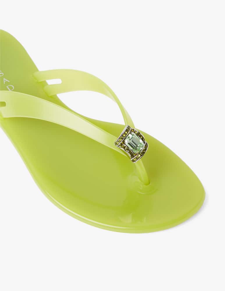 rinascente Casadei Jelly Stone beach flip flop