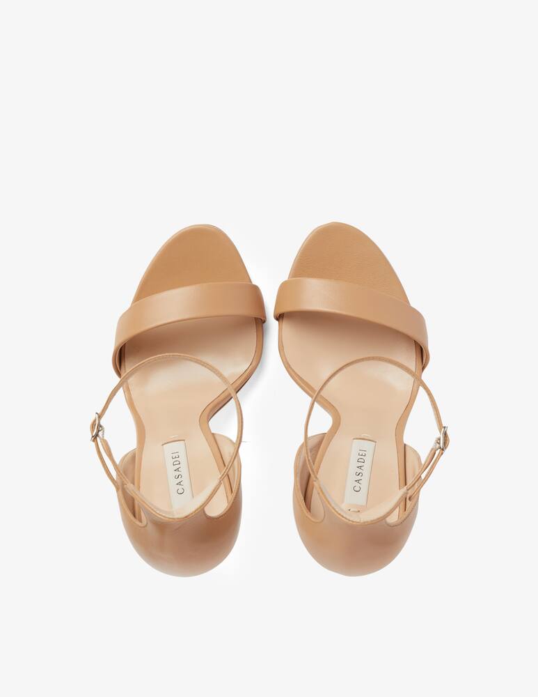 rinascente Casadei Kappa blade leather sandals