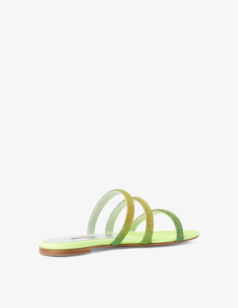 rinascente Casadei Sandali basse 3 fasce glitter