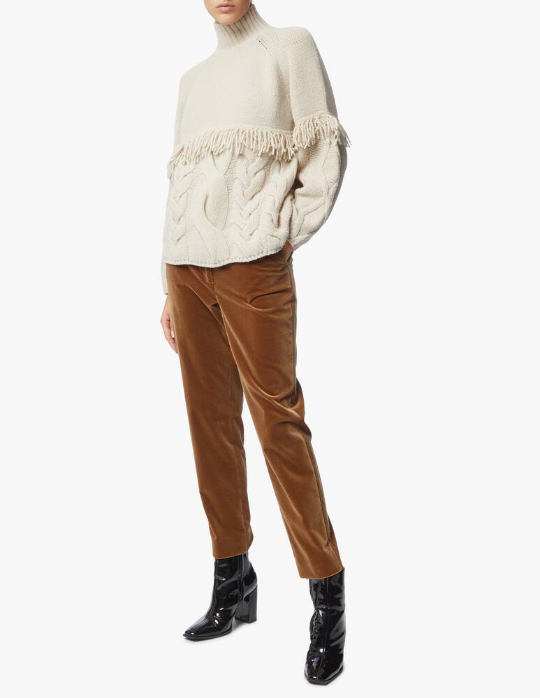 rinascente Weekend Max Mara Pantaloni a sigaretta in velluto Rolf 