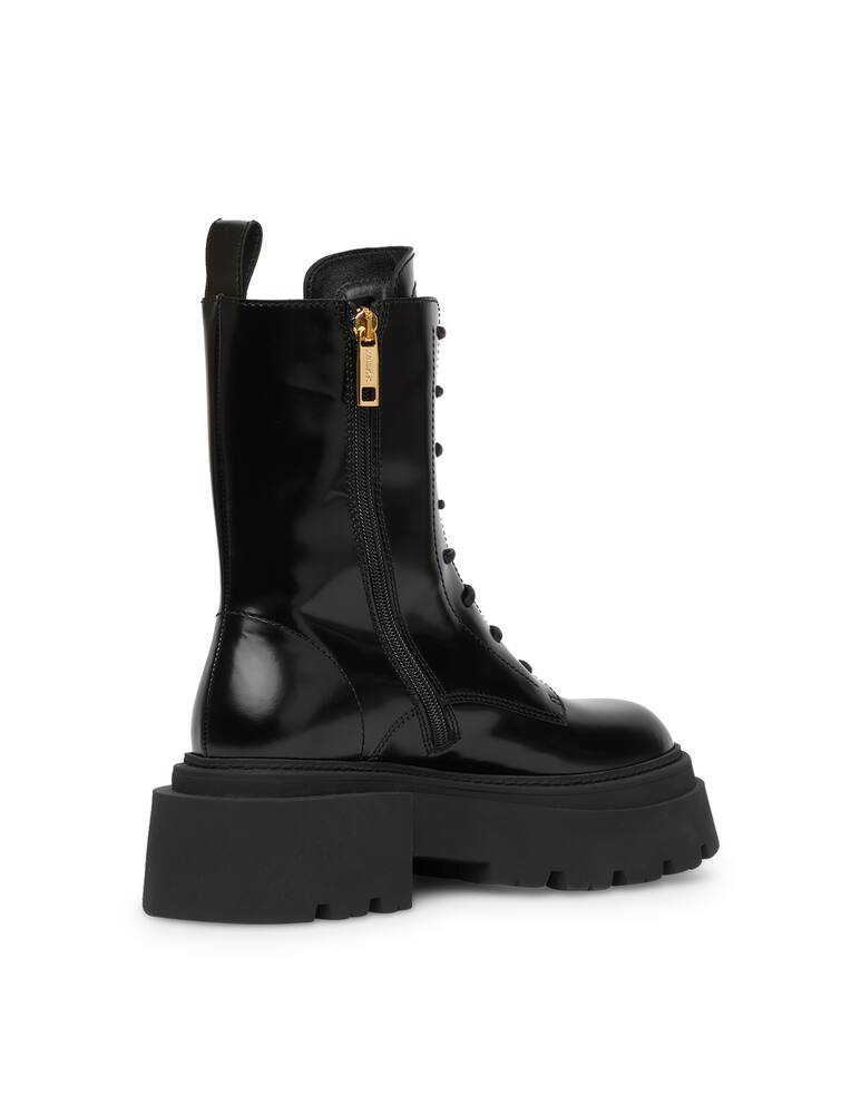 rinascente Sportmax Anfibi in pelle Oscuri