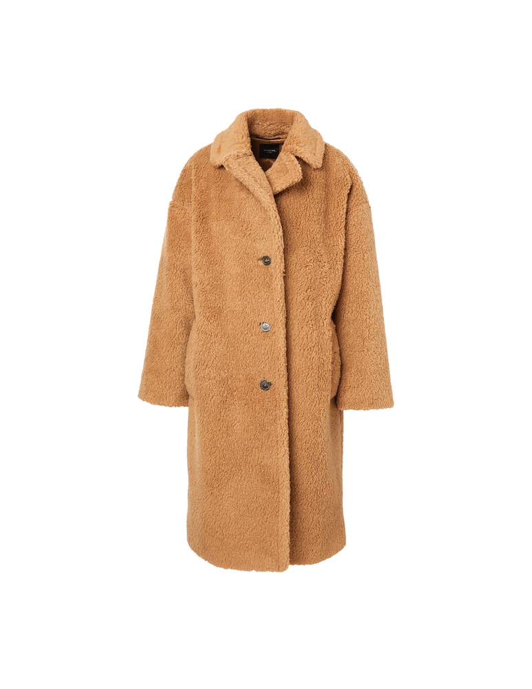 Weekend Max Mara Wool blend teddy coat Salmone - picture 1 Weekend Max Mara Wool blend teddy coat Salmone - picture 1