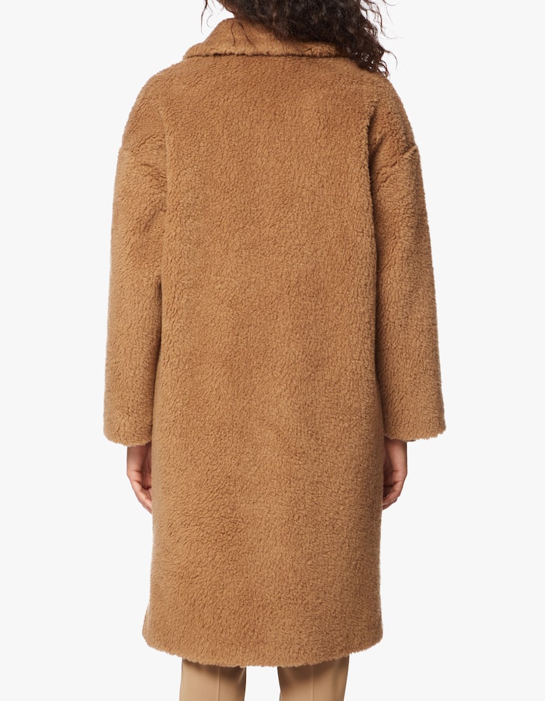 Weekend Max Mara Wool blend teddy coat Salmone - picture 3 Weekend Max Mara Wool blend teddy coat Salmone - picture 3