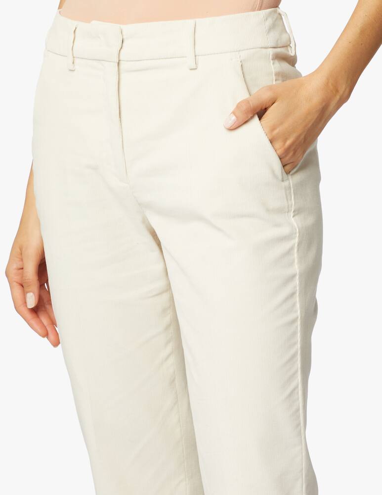 rinascente Weekend Max Mara Pantaloni a zampa in cotone Apice