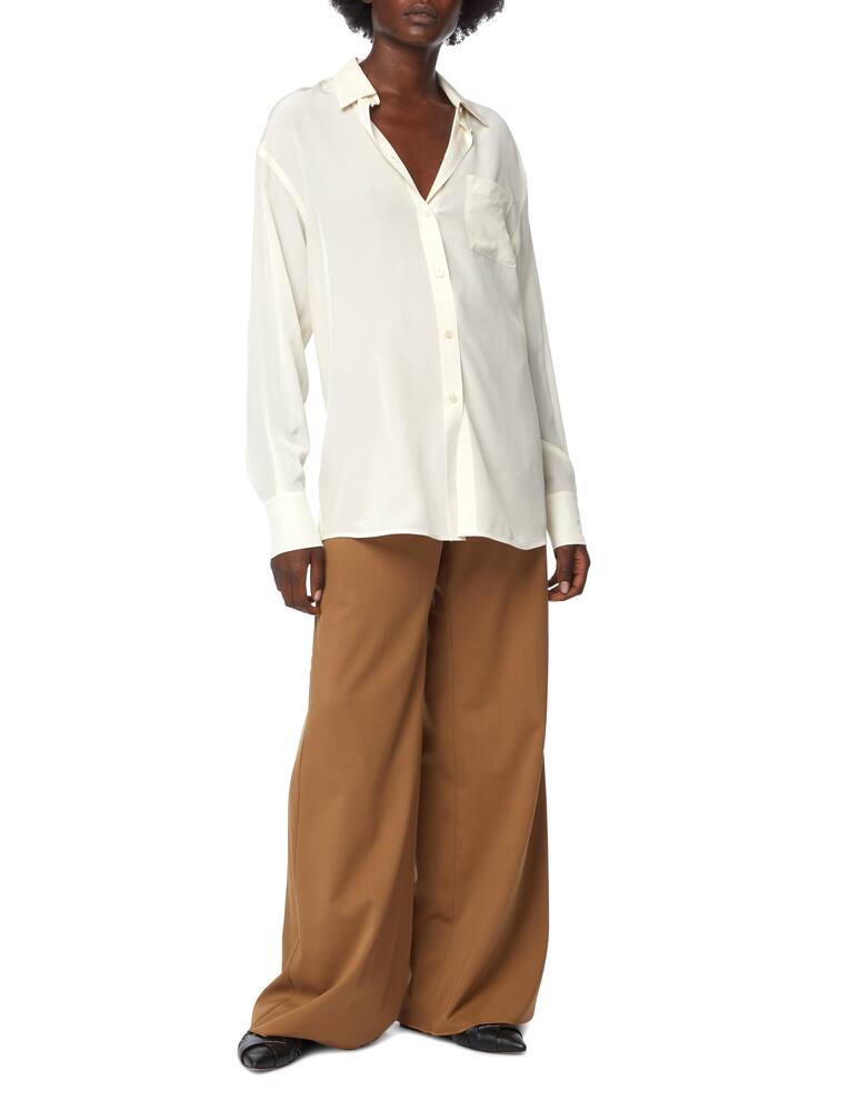 rinascente Sportmax Oxalis silk shirt