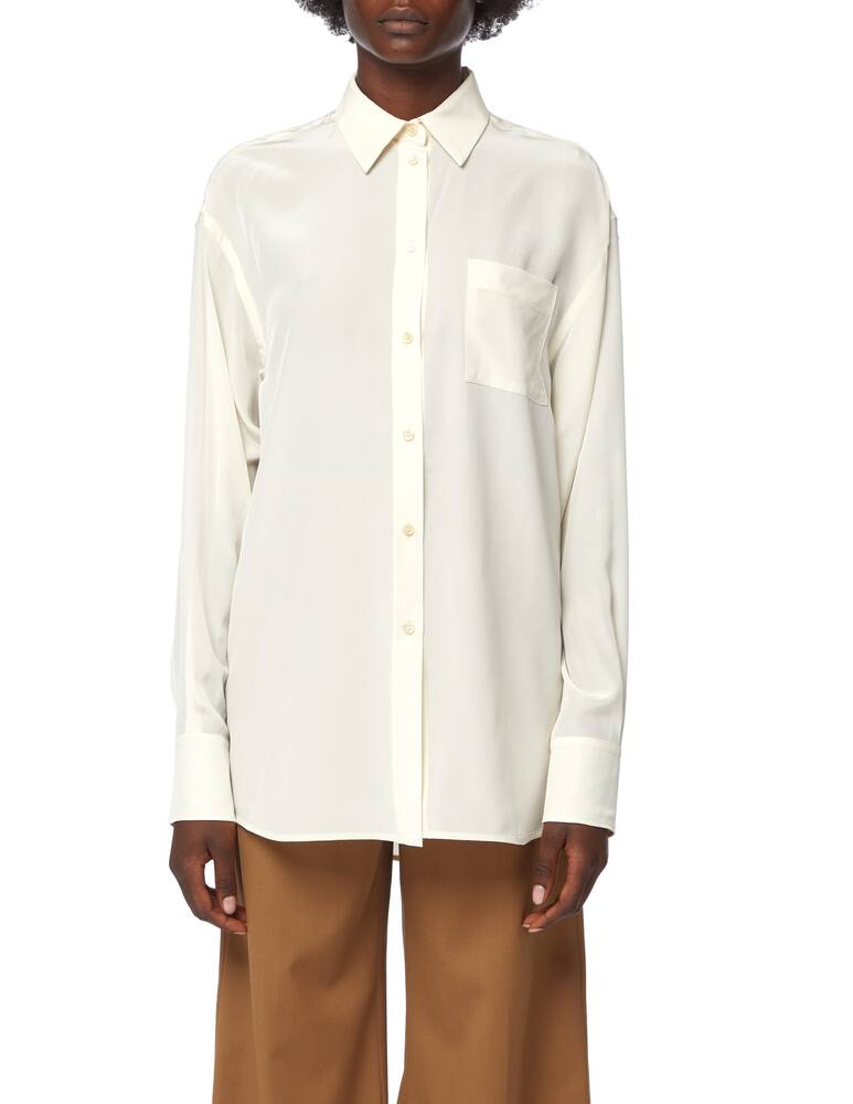 rinascente Sportmax Oxalis silk shirt