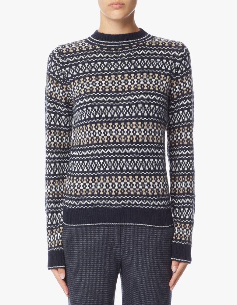 rinascente Weekend Max Mara Maglione norvegese in misto alpaca Hot