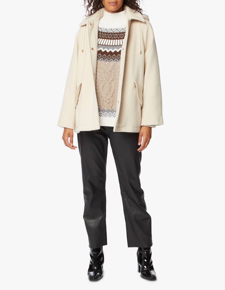 rinascente Weekend Max Mara Giacca bomber teddy con cappuccio Aceti