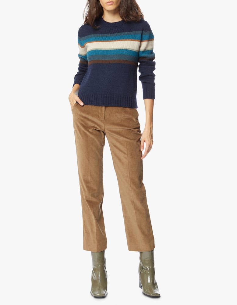 rinascente Weekend Max Mara Pantaloni a zampa in cotone Apice