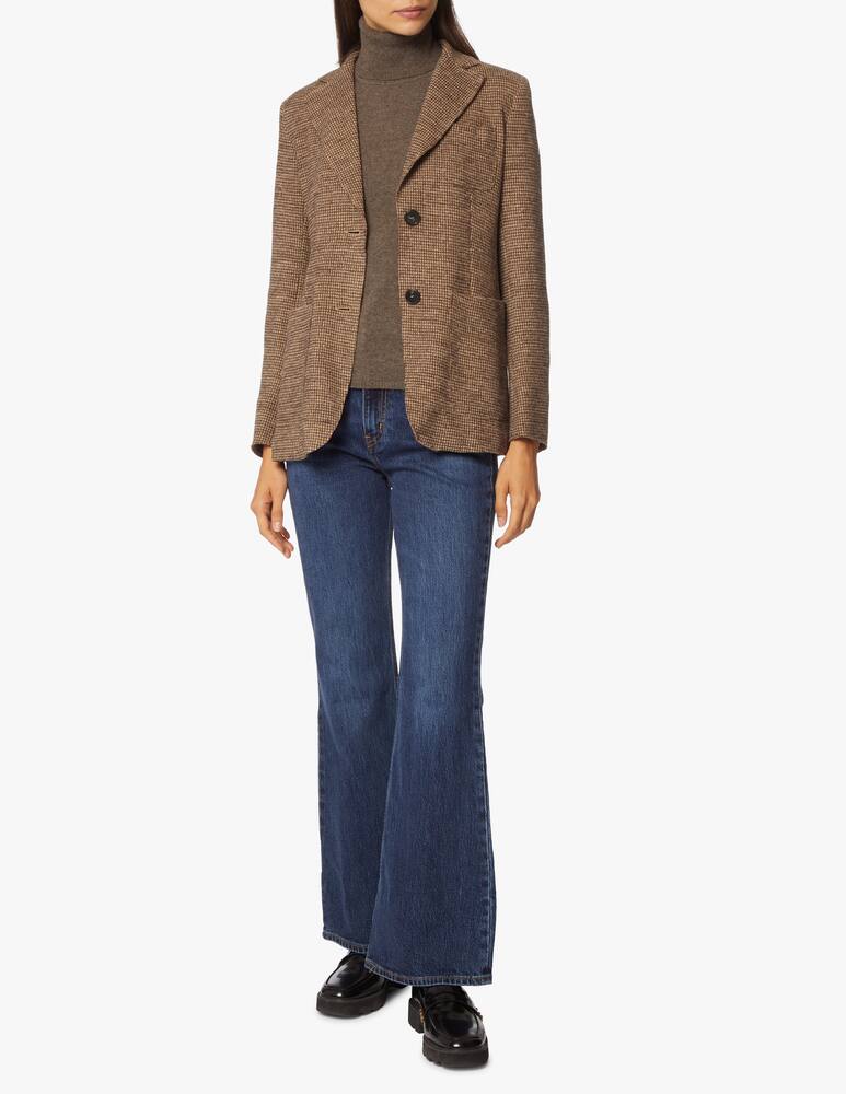 rinascente Weekend Max Mara Wool blend houndstooth jacket