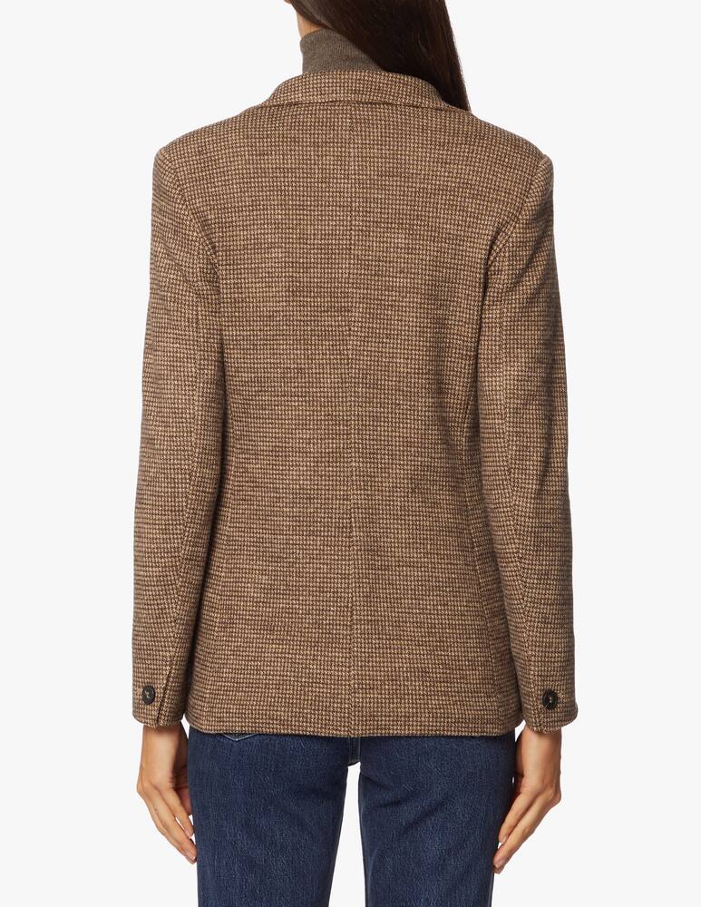 rinascente Weekend Max Mara Wool blend houndstooth jacket