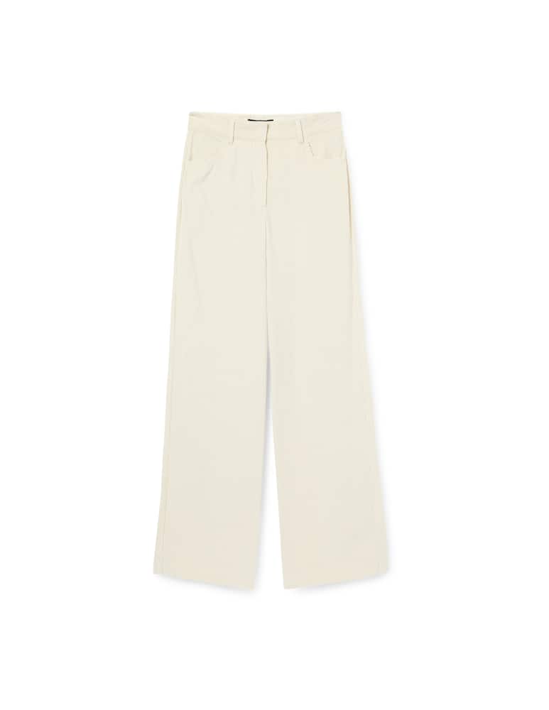 Weekend Max Mara Cotton striped palazzo trousers Ghiglia - picture 1 Weekend Max Mara Cotton striped palazzo trousers Ghiglia - picture 1