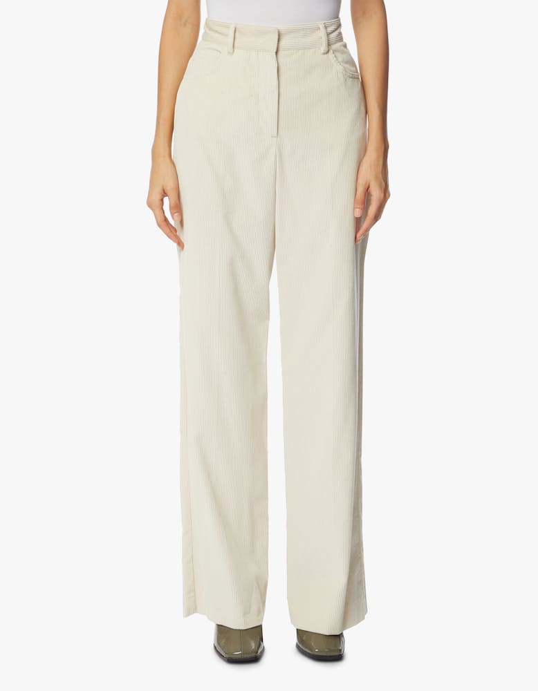 rinascente Weekend Max Mara Cotton striped palazzo trousers Ghiglia