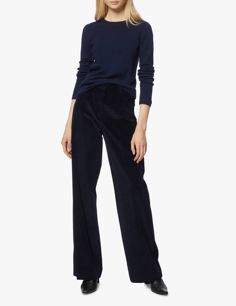 rinascente Weekend Max Mara Cotton striped palazzo trousers Ghiglia