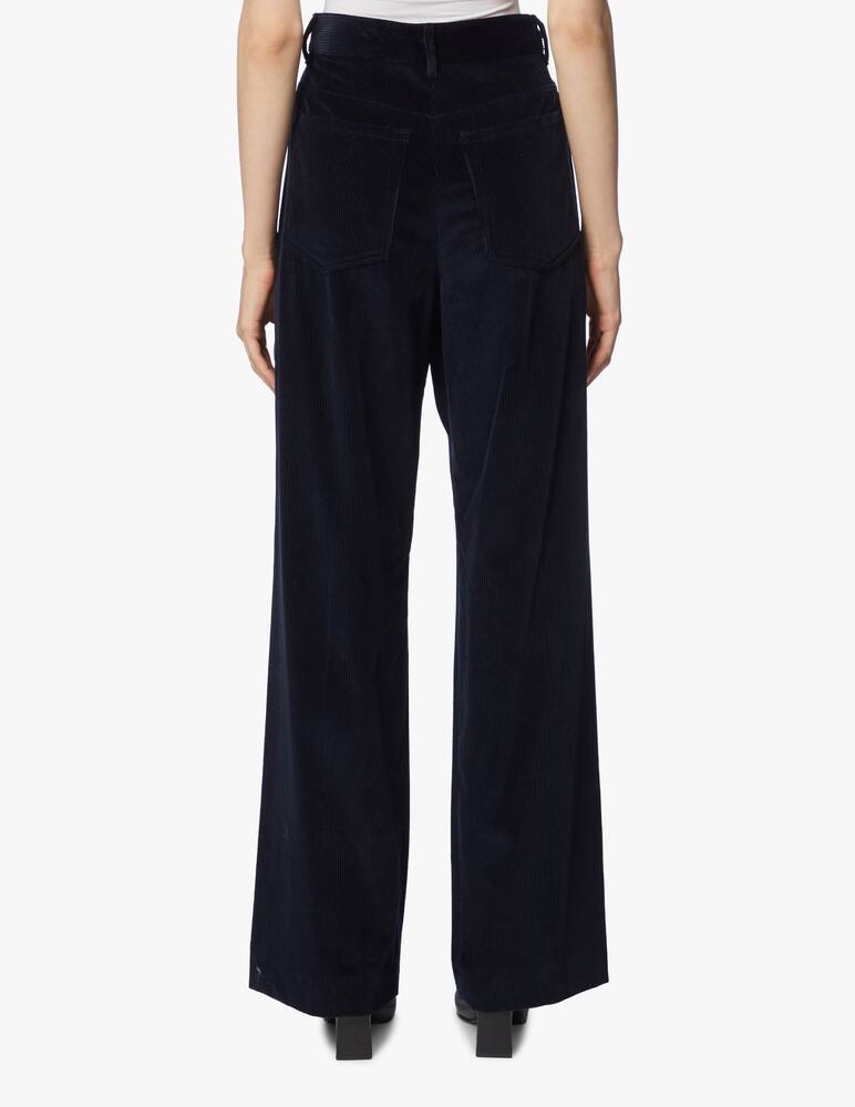 rinascente Weekend Max Mara Cotton striped palazzo trousers Ghiglia