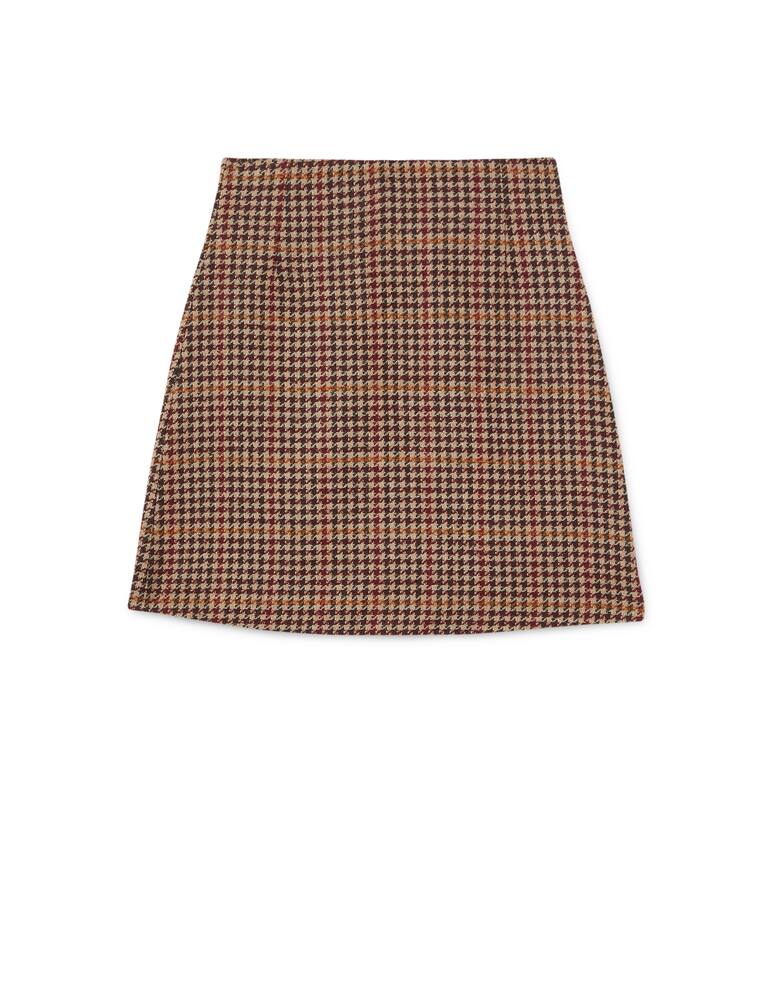 Weekend Max Mara Mini skirt with piedpoule pattern Brama - picture 1 Weekend Max Mara Mini skirt with piedpoule pattern Brama - picture 1