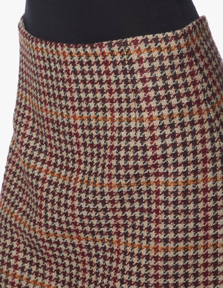 rinascente Weekend Max Mara Mini skirt with piedpoule pattern Brama
