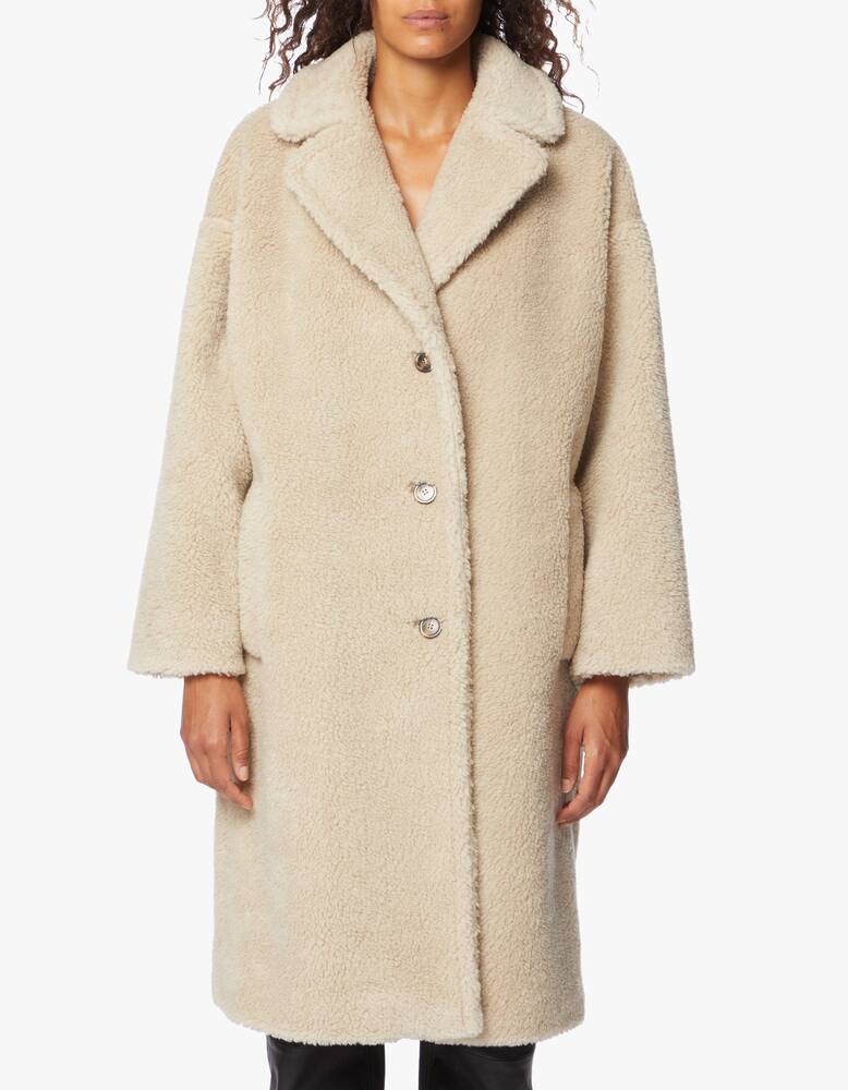 rinascente Weekend Max Mara Cappotto teddy in misto lana Salmone