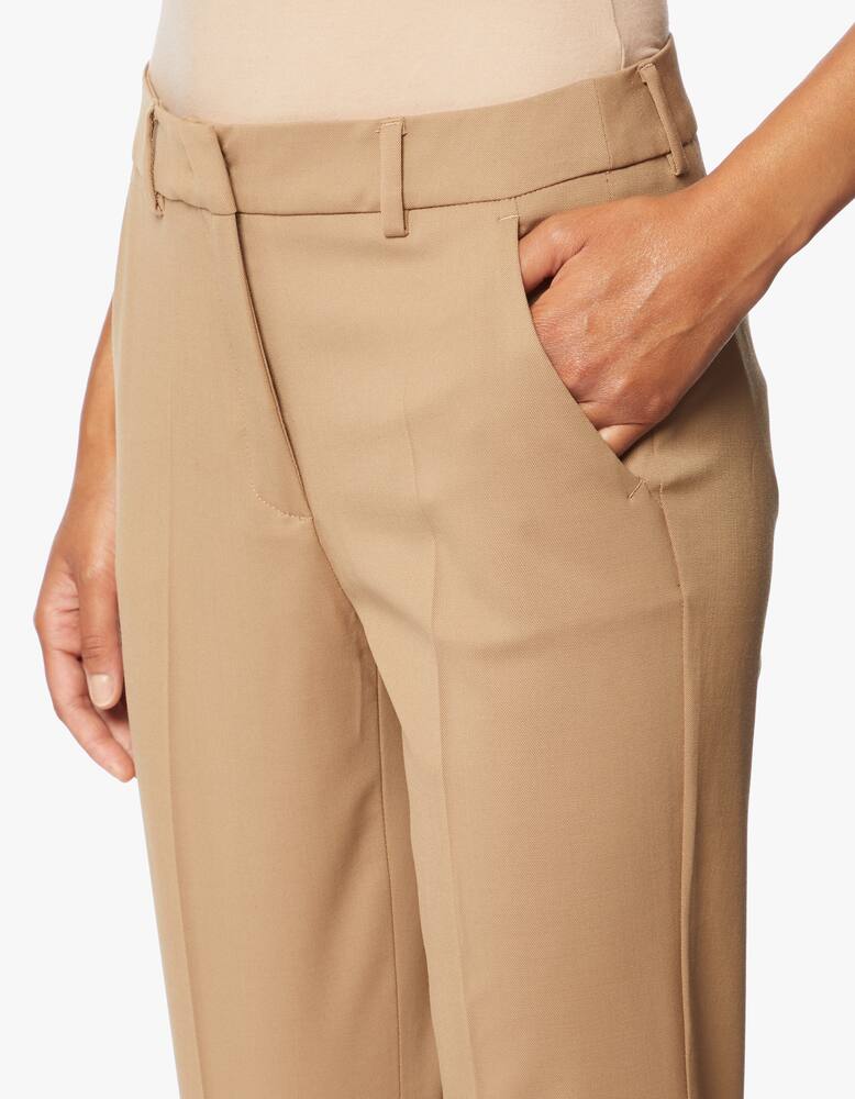 rinascente Weekend Max Mara Wool slim-fit trousers Moxa