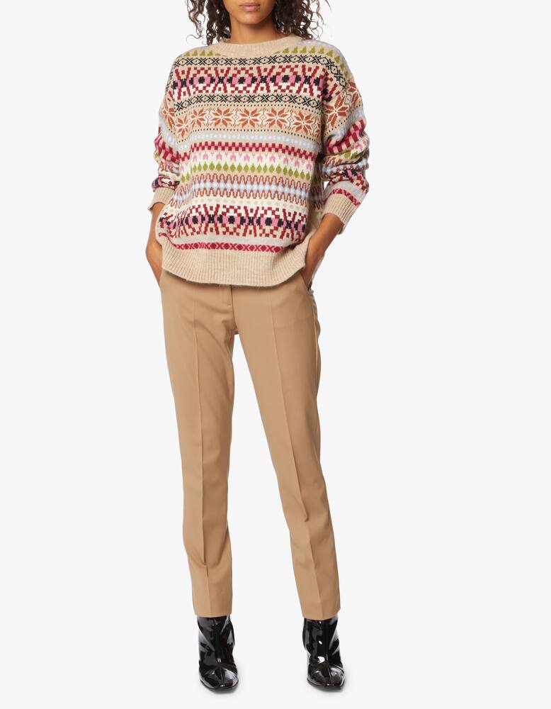 rinascente Weekend Max Mara Maglione norvegese in misto alpaca Salve