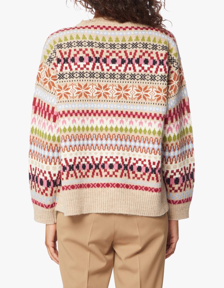 rinascente Weekend Max Mara Maglione norvegese in misto alpaca Salve